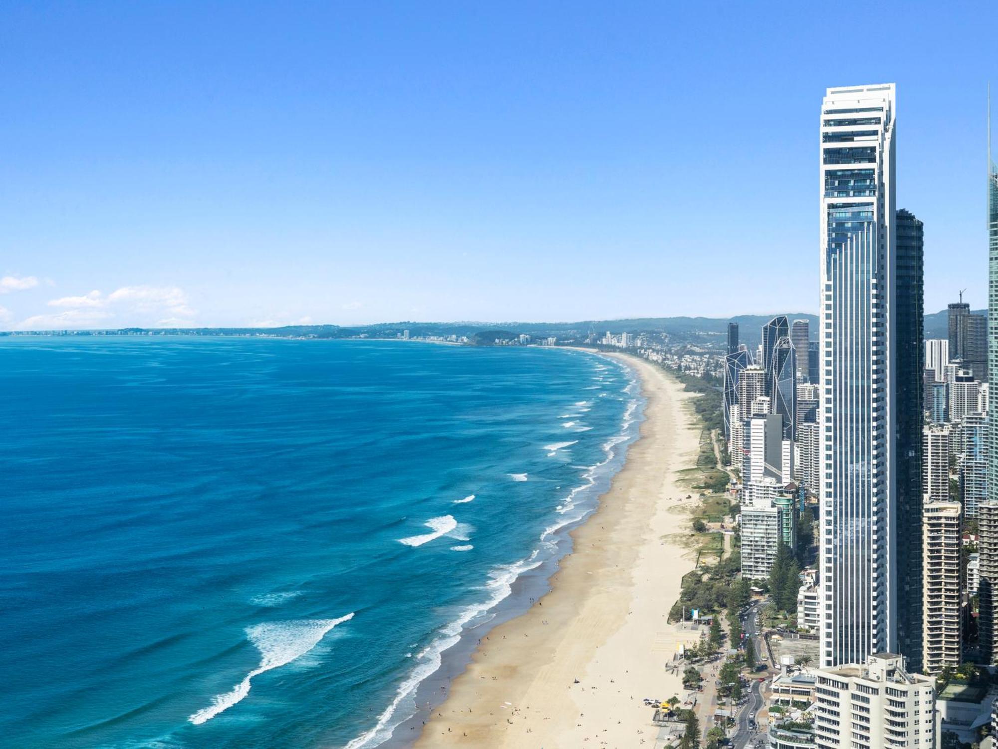 Surfers Paradise New Beachfront Apartments ゴールドコースト エクステリア 写真